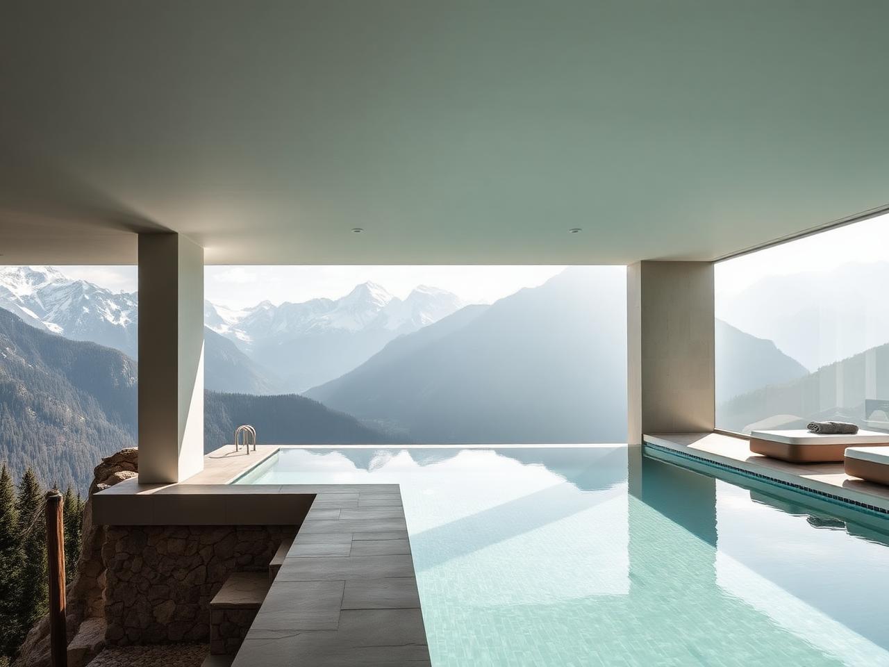 Group enjoying an alpine getaway